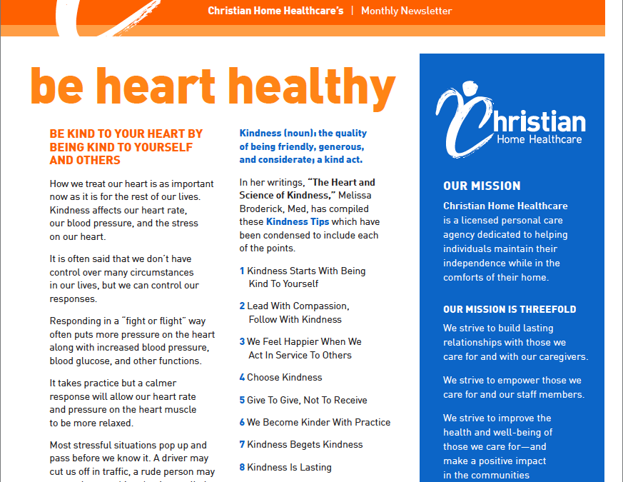 February 2021 Newsletter  |  Be Heart Healthy